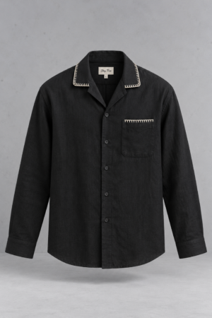 Contrast Detail Shirt