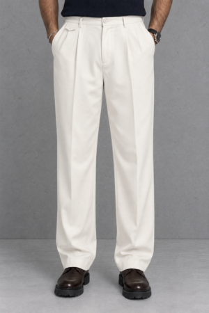 Soft Ivory Trousers
